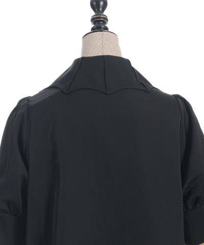 Bat Collar Short Sleeve Blouse (Time-limited Price)