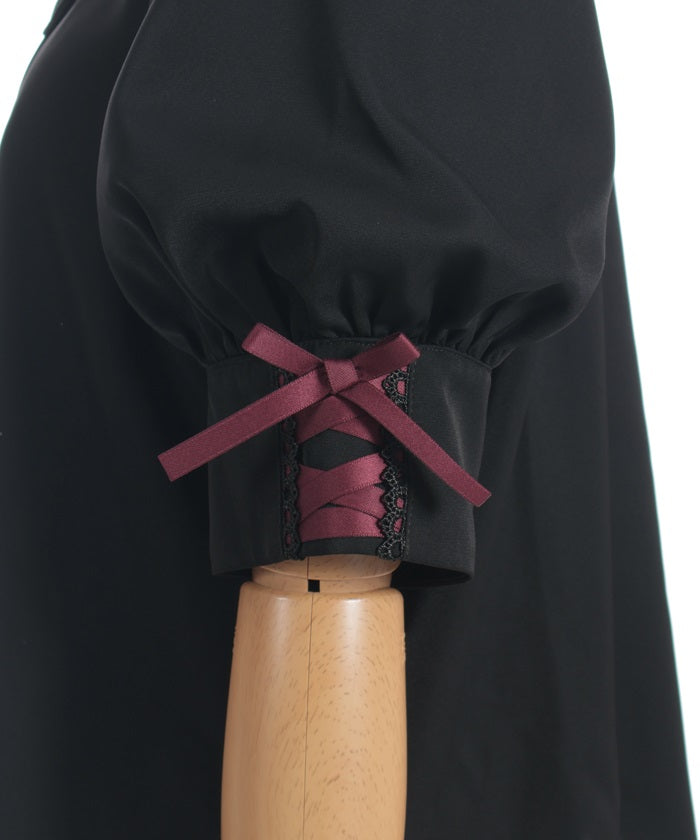 Bat Collar Short Sleeve Blouse (Time-limited Price)