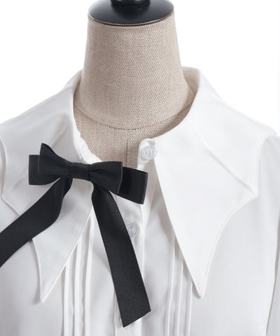 Bat Collar Short Sleeve Blouse (Time-limited Price)