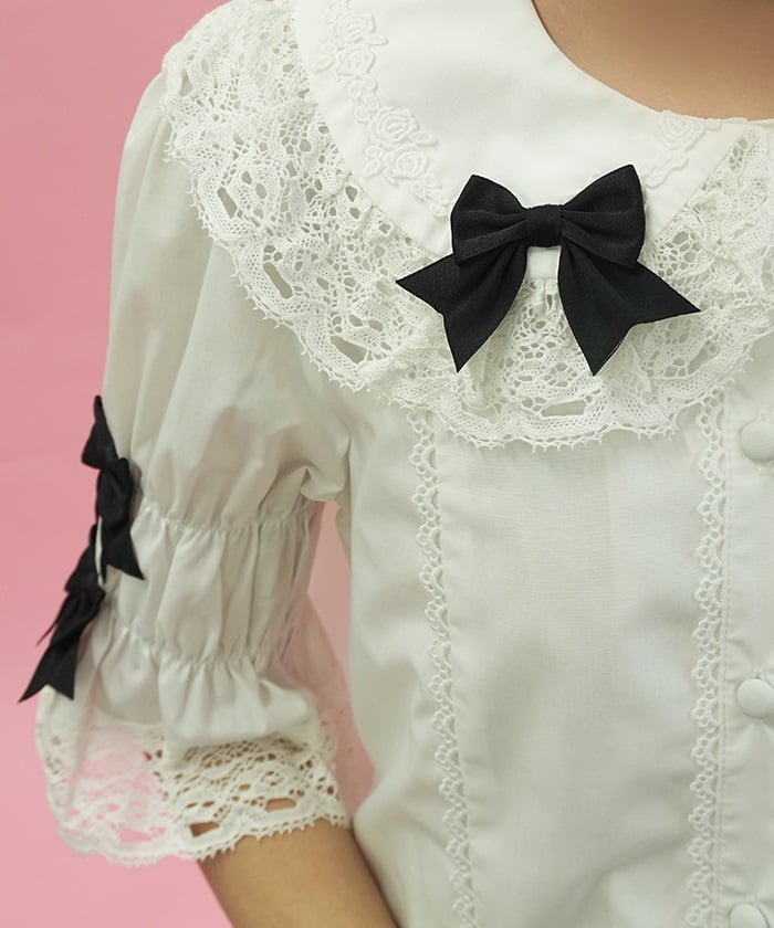 Torsion Lace Blouse – axes femme from JAPAN