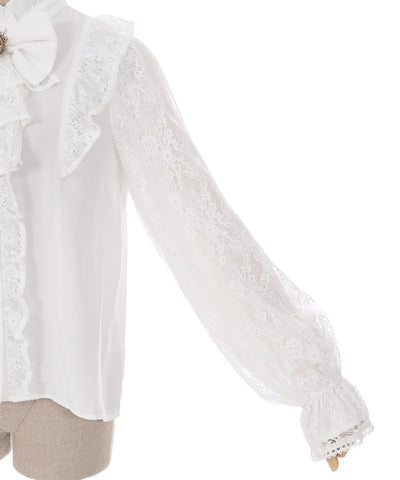 Classical Lacy Blouse