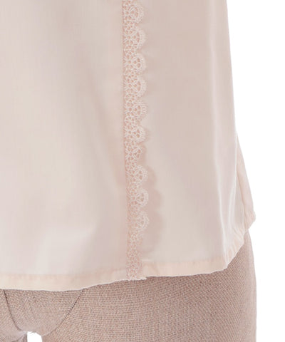 Tulle Lace Collar Blouse