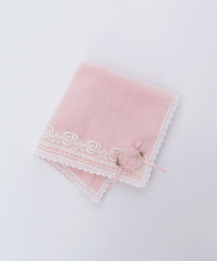 Rose Lace Handkerchief – axes femme from JAPAN