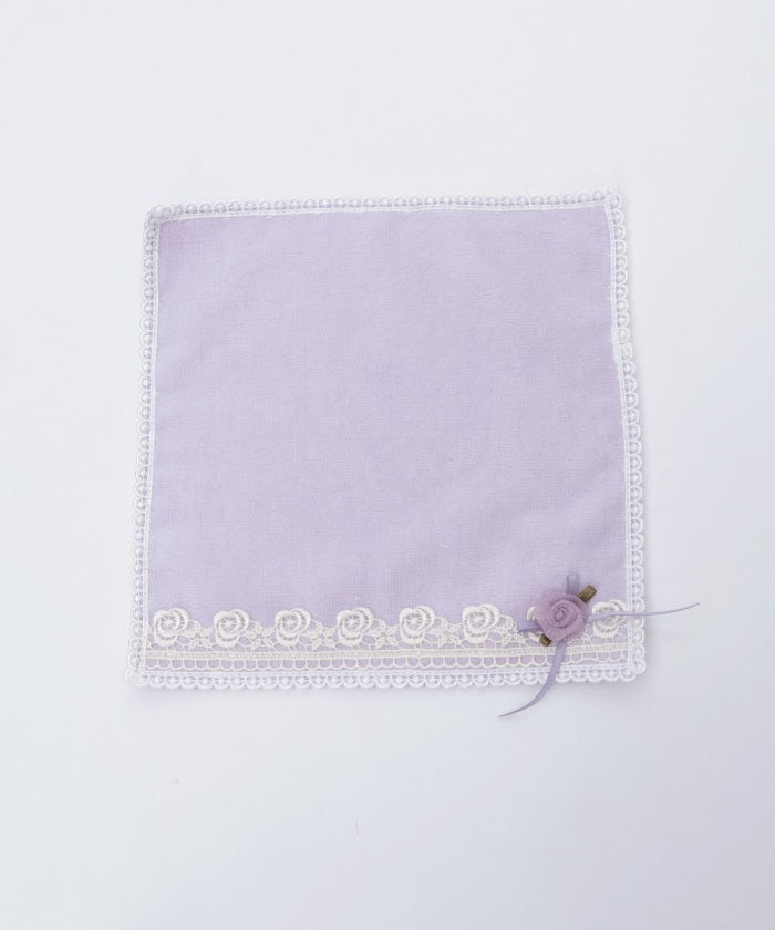 アクセふ Rose Lace Handkerchief – axes femme from JAPAN