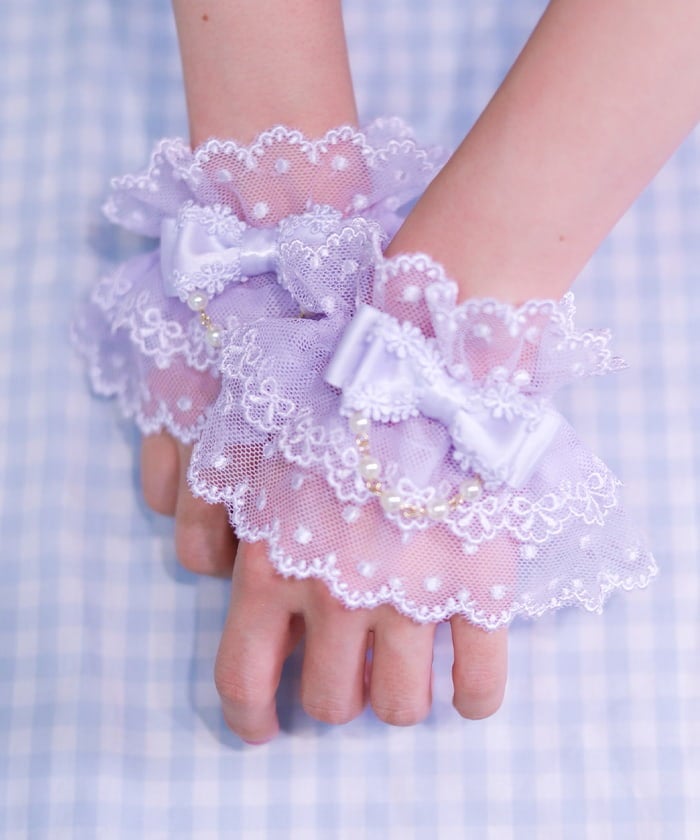 Fancy Ribbon Wrist Cuffs