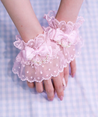 Fancy Ribbon Wrist Cuffs
