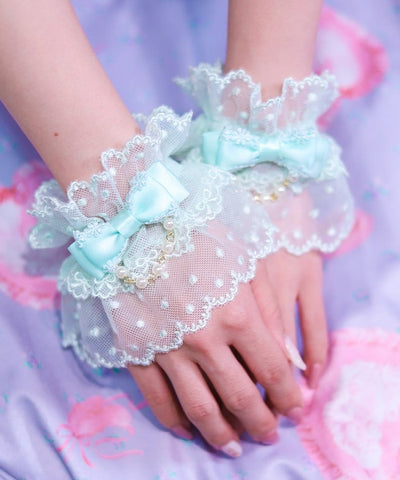 Fancy Ribbon Wrist Cuffs