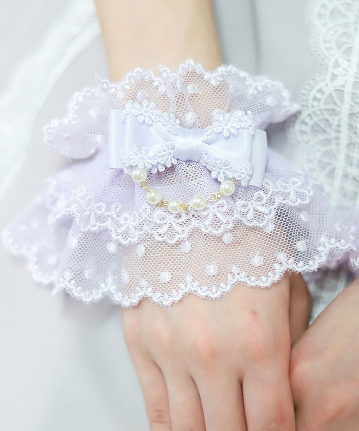 Fancy Ribbon Wrist Cuffs
