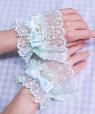 Fancy Ribbon Wrist Cuffs