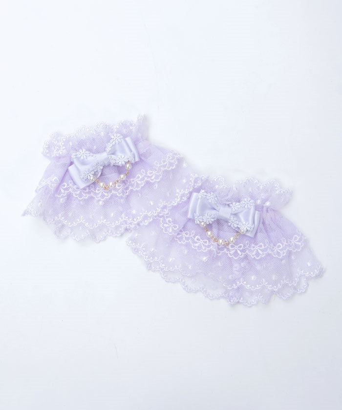 Fancy Ribbon Wrist Cuffs