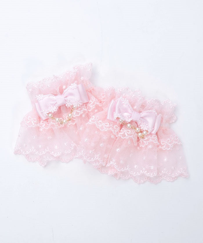 Fancy Ribbon Wrist Cuffs