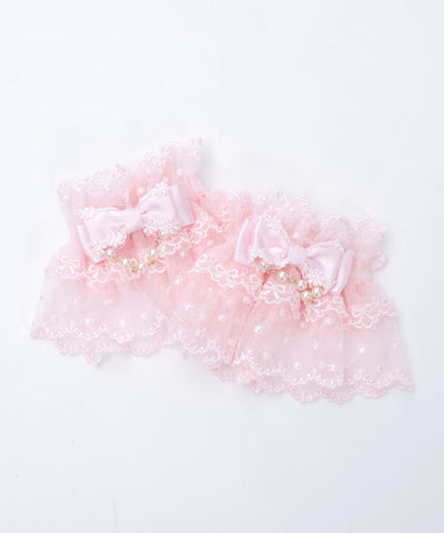 Fancy Ribbon Wrist Cuffs