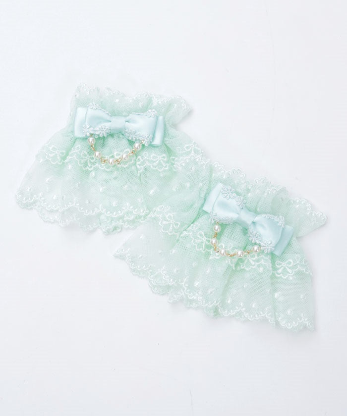 Fancy Ribbon Wrist Cuffs