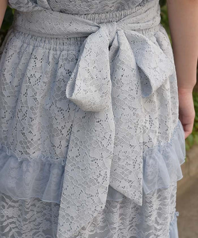 Full Lace Tiered Frill Skirt