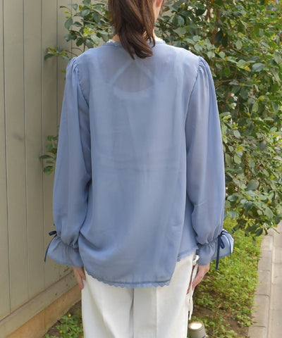 Irregular Hem Chiffon Cardigan