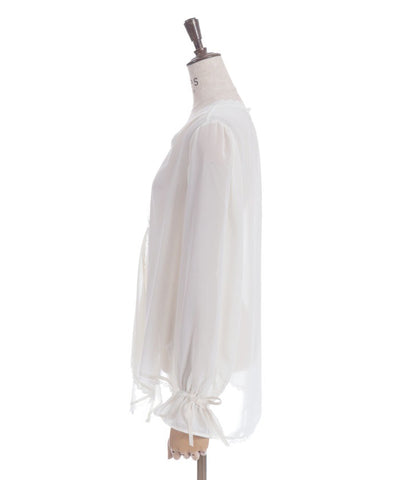 Irregular Hem Chiffon Cardigan