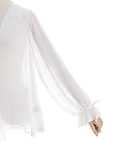 Irregular Hem Chiffon Cardigan
