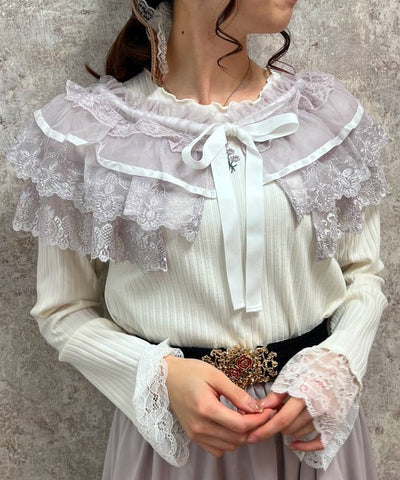 Multi Way Lace Fake Collar