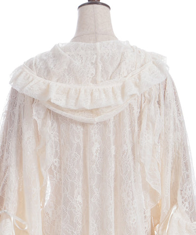 Tiered Lace Hoodie