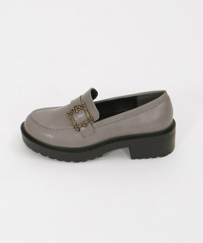 Buckle Design Loafers