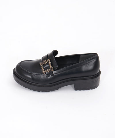 Buckle Design Loafers