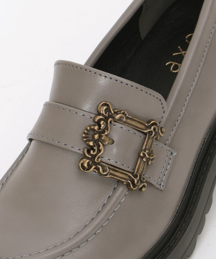 Buckle Design Loafers