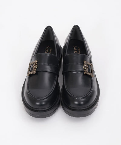 Buckle Design Loafers