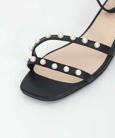 Pearl Strap Sandals