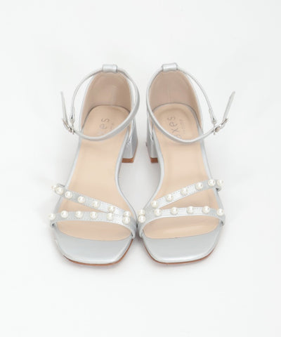 Pearl Strap Sandals