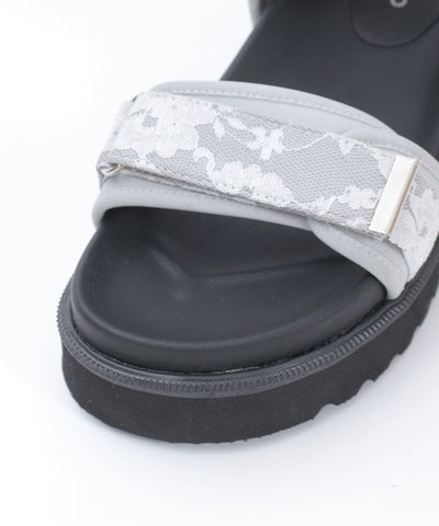Lace Layered Belt Sport Sandals