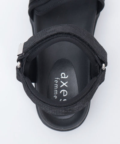 Lace Layered Belt Sport Sandals