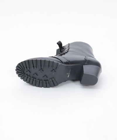 Lace-Up Mid-Calf Boots