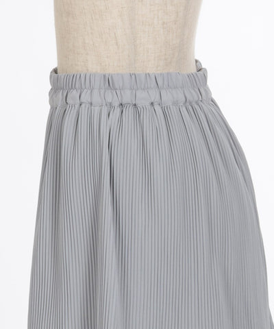 Pleated Tiered Skirt