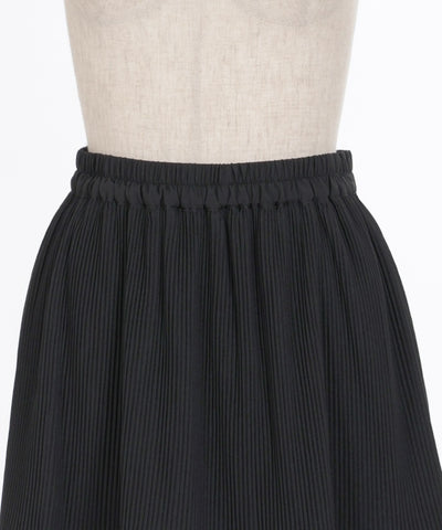 Pleated Tiered Skirt