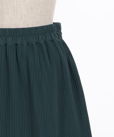 Pleated Tiered Skirt