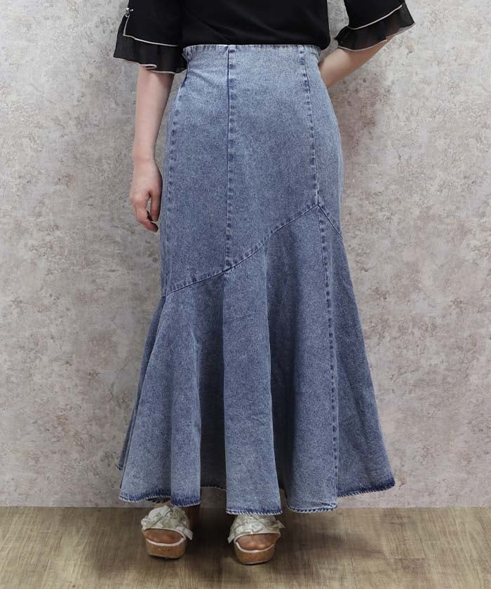 Denim Mermaid Skirt