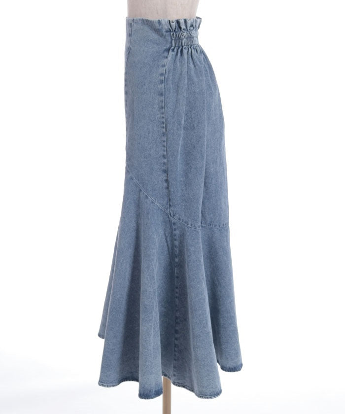 Denim Mermaid Skirt