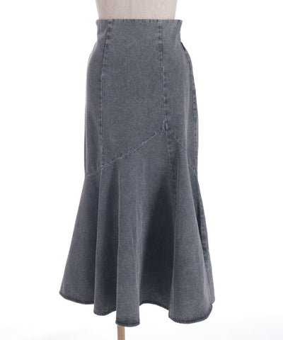 Denim Mermaid Skirt