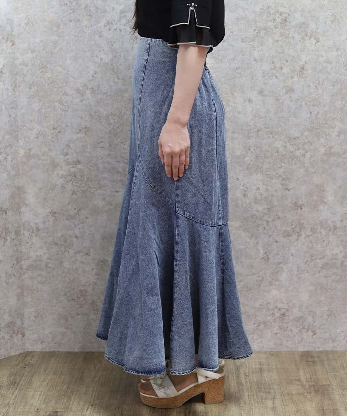 Denim Mermaid Skirt