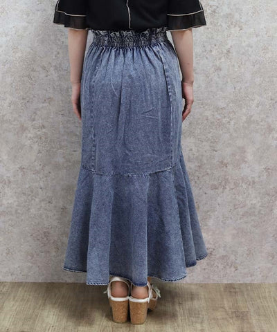 Denim Mermaid Skirt
