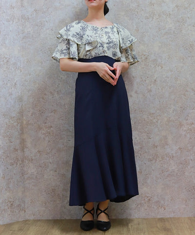High-Waisted Docking Dress