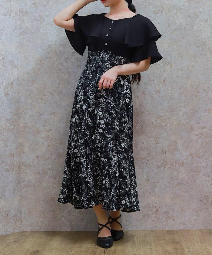 High-Waisted Docking Dress