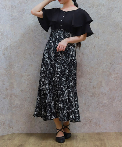 High-Waisted Docking Dress