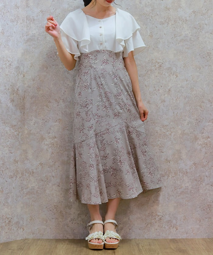 High-Waisted Docking Dress