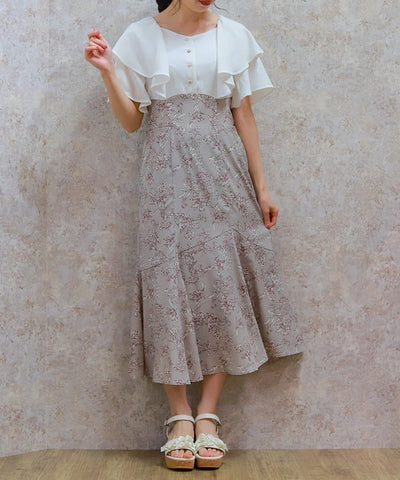High-Waisted Docking Dress