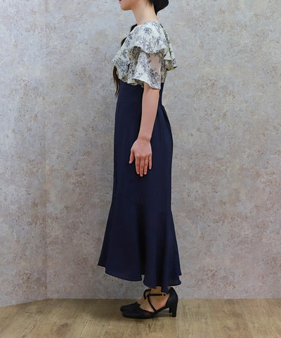 High-Waisted Docking Dress