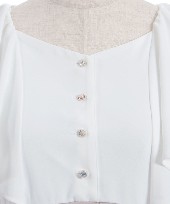 High-Waisted Docking Dress