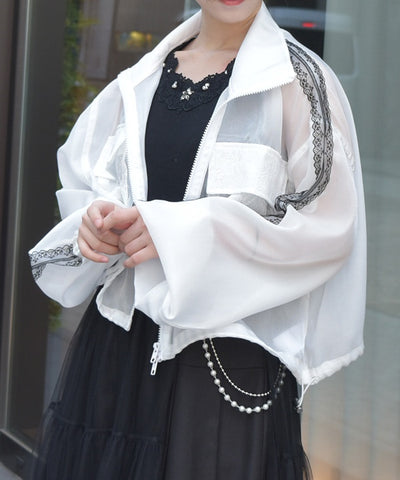 Sheer Track Jacket