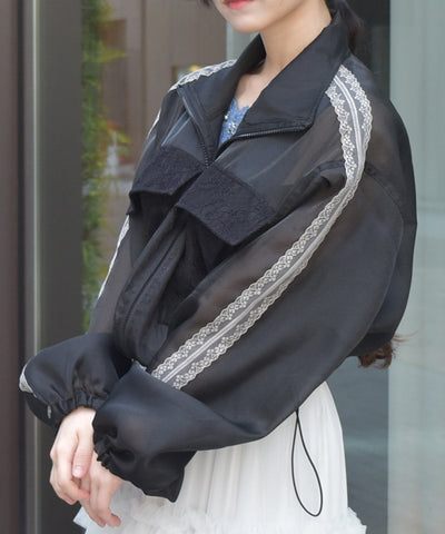 Sheer Track Jacket