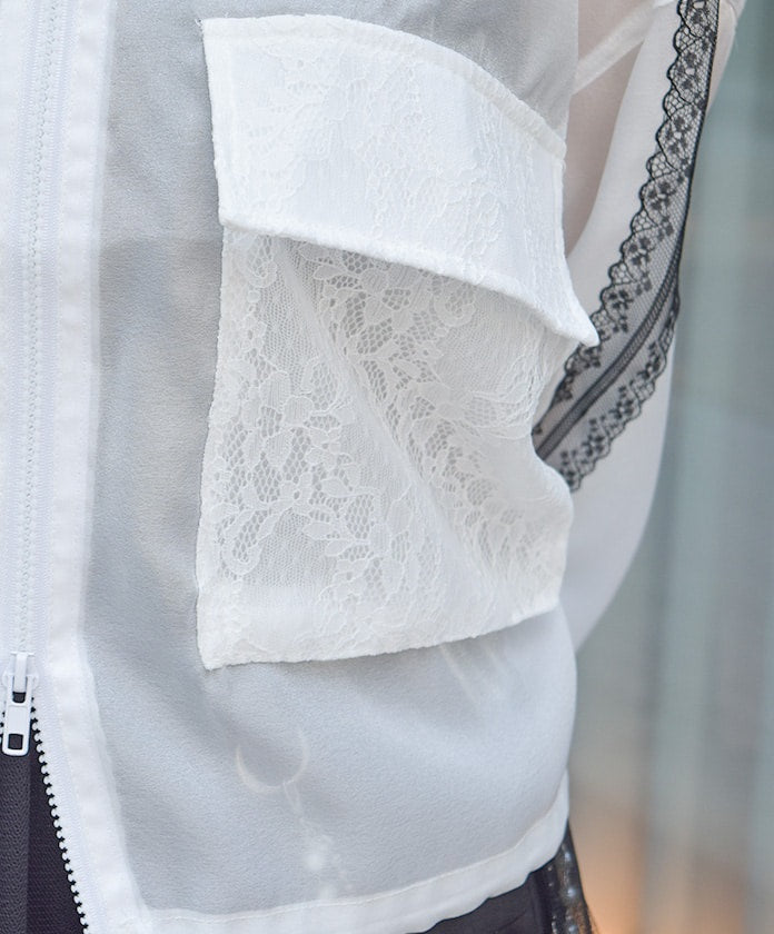 Sheer Track Jacket
